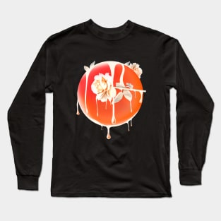 Blood flower moon 2022 Long Sleeve T-Shirt